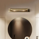 GobekUsa Bronze Bathroom Wall Lamp with Replaceable E14 Bulb for Mirror Headlight