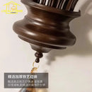 GobekUsa Crystal Candle Wall Lamp LED E14 Iron Art Living Room Bedroom Bar