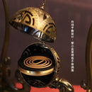 GobekUsa Dragon Alloy Incense Burner: Zen Home Decor & Christmas Gift