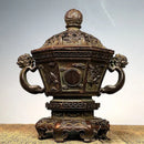 GobekUsa Bronze Sacred Beasts Incense Burner Set