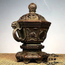 GobekUsa Bronze Sacred Beasts Incense Burner Set