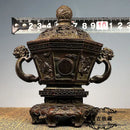 GobekUsa Bronze Sacred Beasts Incense Burner Set
