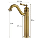 GobekUsa Bronze Finish Bathroom Sink Faucet Basin Tap YT-5050