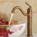 GobekUsa Bronze Finish Bathroom Sink Faucet Basin Tap YT-5050