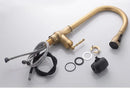 GobekUsa Antique Bronze Pull Out Kitchen Faucet