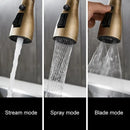 GobekUsa Antique Bronze Pull Out Kitchen Faucet