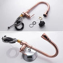 GobekUsa Antique Bronze Pull Out Kitchen Faucet