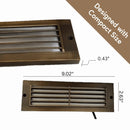 Antique Bronze LED Step Light Fixture | Brass Construction | Low Voltage