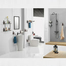 GobekUsa Brass Wall Mounted Toilet Brush Holder Set Luxury Bathroom Accessories CleanWF-88809