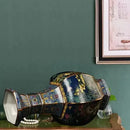 GobekUsa 24cm Antique Ceramic Vase for Home Decor