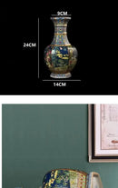 GobekUsa 24cm Antique Ceramic Vase for Home Decor