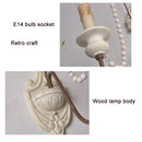 GobekUsa Country French Wall Lamp for Retro Living Room Bedroom Decor