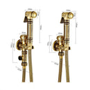 GobekUsa Brass Bidet Shattaf System for Hygienic Washing and Anal Shower