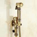 GobekUsa Brass Bidet Shattaf System for Hygienic Washing and Anal Shower
