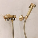 GobekUsa Brass Bidet Shattaf System for Hygienic Washing and Anal Shower