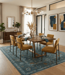 Gray Hand Knotted Wool Area Rug - Antique Oushak Traditional Style