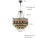 GobekUsa French Brass Crystal Chandelier - Classic European Hanging Lamps for Living Room & Bedroom