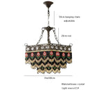 GobekUsa French Brass Crystal Chandelier - Classic European Hanging Lamps for Living Room & Bedroom