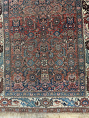 Antique Late 19th Century Persian Kurdish Gholtogh Rug 4 x 7
