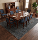 Charcoal Taupe Gray Wool Hand-Knotted Area Rug 8x10 - Antique Persian