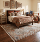Hand Knotted Wool Tribal Area Rug Antique Distressed Oxidized Finish Multiple Sizes by The Rug Decor