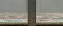 Antique Moss Green 5x8 Hand Knotted Beige and Pink Persian made of Bamboo Silk Area Rug | OP70