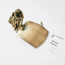 GobekUsa Bronze Toilet Paper Holder Classic Design Rustproof MB-0819B