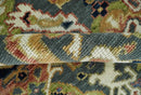 Hand Knotted Wool Area Rug Green Ivory Gray Antique Traditional by The Rug Decor