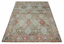 Hand Knotted Wool Tribal Area Rug Antique Distressed Oxidized Finish Multiple Sizes by The Rug Decor
