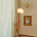 GobekUsa Copper Arm LED Wall Lamp for Stair, Bedroom, Living Room, Bathroom Mirror Light