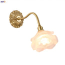 GobekUsa Copper Arm LED Wall Lamp for Stair, Bedroom, Living Room, Bathroom Mirror Light