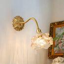 GobekUsa Copper Arm LED Wall Lamp for Stair, Bedroom, Living Room, Bathroom Mirror Light