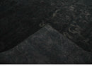 Antique Style Charcoal, Gray and Silver 8x10 Hand knotted wool Area Rug