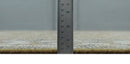 Wool Area Rug 8x10 Hand Knotted Olive Silver Charcoal Traditional Heriz Low Pile