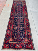 Antique Vegetable Dye Malayer Persian Runner Rug 3x10’4”