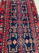 Antique Vegetable Dye Malayer Persian Runner Rug 3x10’4”