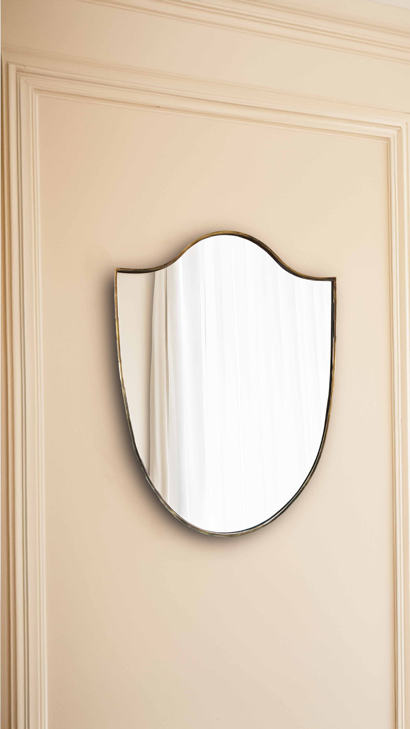 Antique Brass Mirror - Italien Antique Mirror