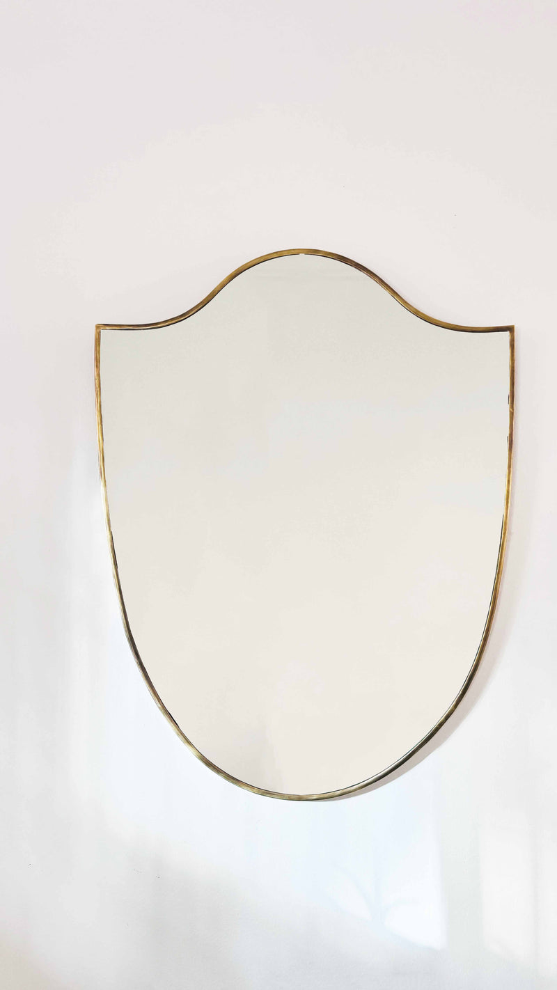Antique Brass Mirror - Italien Antique Mirror