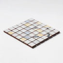 Antiqued Blend Multifinish 2x2 Glazed Terracotta Mosaics 12x12