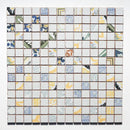 Antiqued Blend Multifinish 2x2 Glazed Terracotta Mosaics 12x12