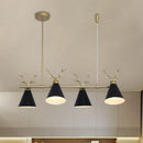 GobekUsa Antler Design Nordic Chandelier - Restaurant Island Lighting (Black, Grey, White)