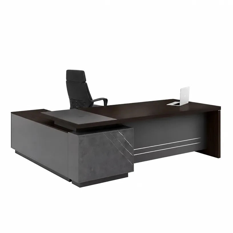 Anton · 8′ Executive L-Shaped Desk, photo 8 of 11