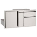 AOG Door with Double Drawer and Platter Storage - AOG36ADP