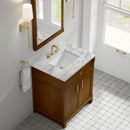 James Martin Bellshire 30" Single Bathroom Vanity, Honey Oak