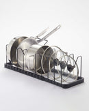 Adjustable Pot Lid Organizer - Steel