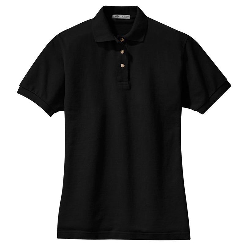 Ladies Big Size Port Authority Heavyweight Cotton Pique Polo Shirt