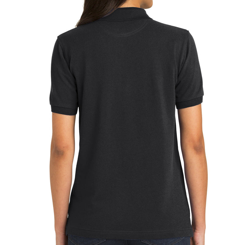 Ladies Big Size Port Authority Heavyweight Cotton Pique Polo Shirt