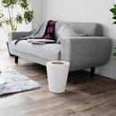 Trash Can - Round - Steel + Wood by Yamazaki Home