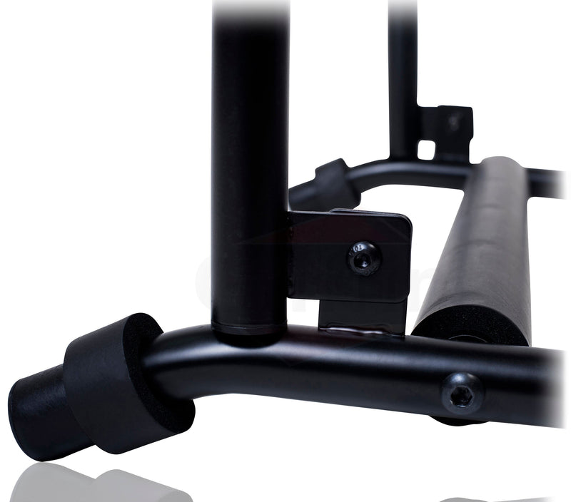 Five Guitar Rack Stand by GRIFFIN | Holder for 5 Guitars & Folds Up For Easy Transport | Neoprene Tubing Accessories | Ideal For Music Bands, Recording Studios, Schools, Stage Performers & Artists