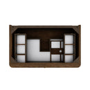 James Martin Allamari 36" Floating Single Bathroom Vanity, Sable